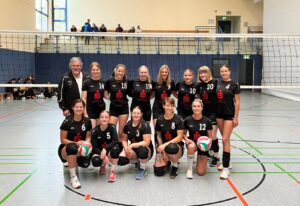 Zweiter Spieltag der Volleyballdamenmannschaft im neuen Trikot